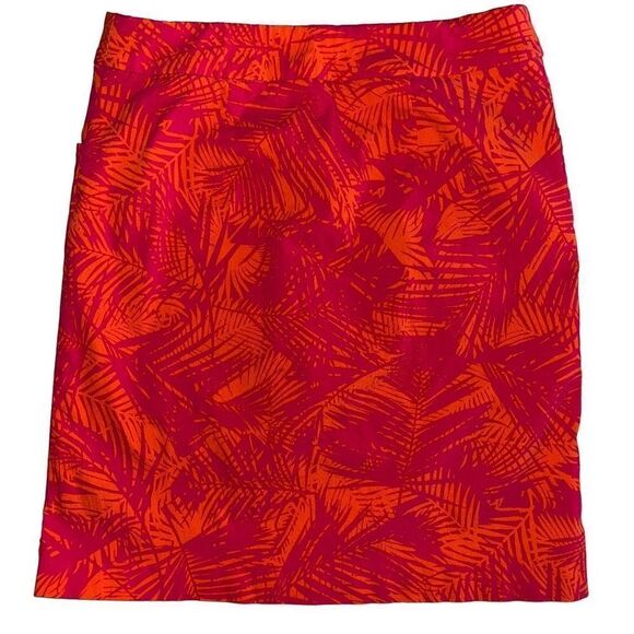 Renaur orange & pink skort 4 - Picture 4 of 7
